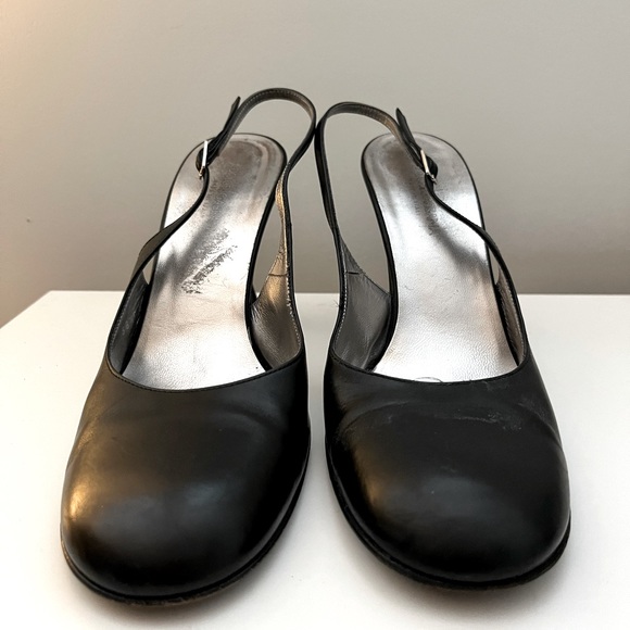 Dolce & Gabbana - black sling back heels (38.5) - Picture 8 of 8